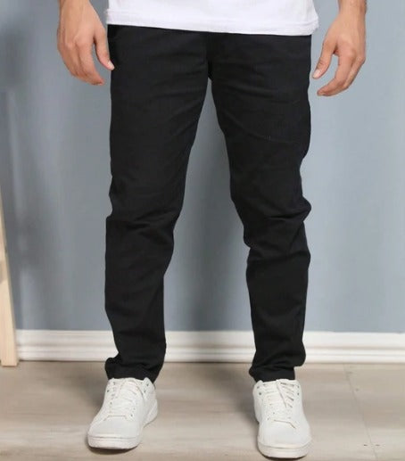 PAGUE 2 E LEVE 4 - CALÇA RETA MASCULINA EM SARJA