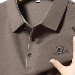 [Leve 5, Pague Só 3] Kit de Camisas Polo Masculinas Valder Premium em Seda Mulberry, Elastano e Poliéster