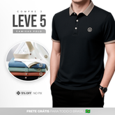 Camisas Urban Polo em Tecido Premium [COMPRE 3 & LEVE 5].