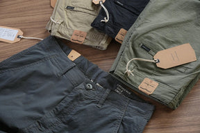 PAGUE 2 E LEVE 4 - CALÇA RETA MASCULINA EM SARJA