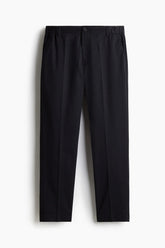 Calça de alfaiataria em Linho slim fit Azul