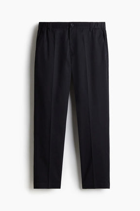 Calça de alfaiataria em Linho slim fit Azul